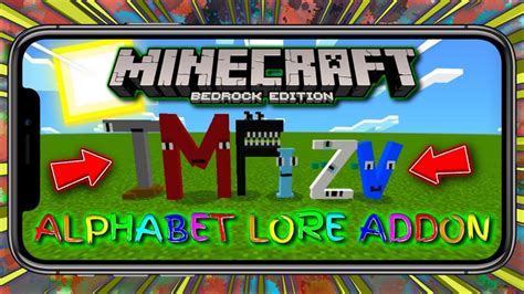 Alphabet Lore Addon For Minecraft Pe Mod Fot Minecraft Bedrock