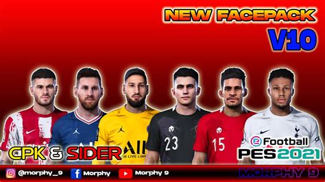 Pes New Facepack V Cpk Sider Version Face Mixed Youtube