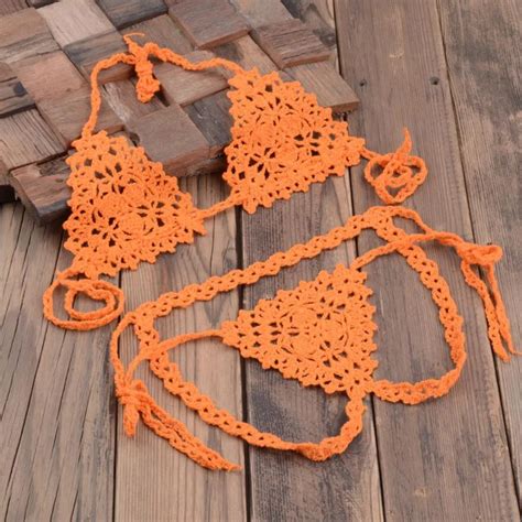 Custom Swimwear Hand Crochet Bikini Suit By Outpace