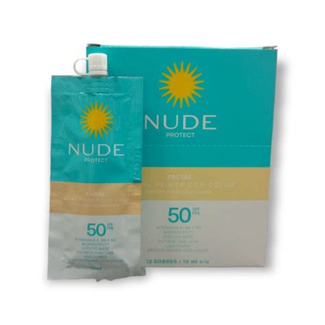 Bloqueador Nude Facial Color Fact Sobres Distribuidora Arymar