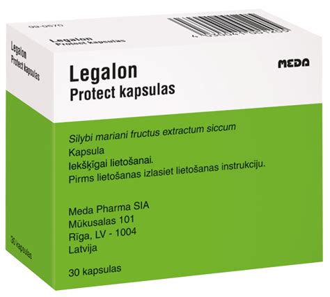 Legalon Protect Mg Kapsulas Gab Pieg De Vis Latvij M Ness