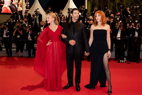 Photo Mélanie Laurent Tahar Rahim Mylène Farmer Montée des