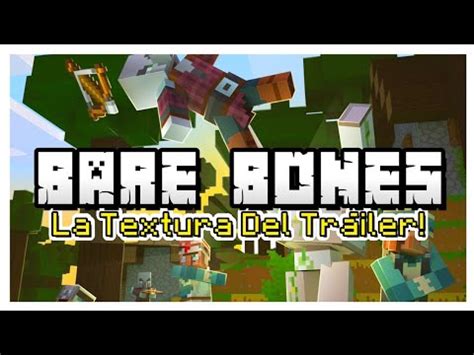 Texture Bare Bones For Minecraft X Youtube