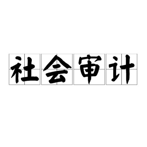 社会审计图册 360百科