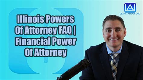 Illinois Powers Of Attorney Faq Financial Power Of Attorney Youtube