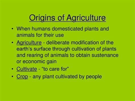 PPT - AGRICULTURE PowerPoint Presentation, free download - ID:4256067 