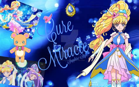 Cure Miracle Sapphire Wallpaper By Kariahearts56789 On Deviantart