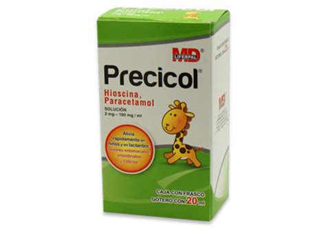 Compra Precicol Hioscina Paracetamol Mg Soluci N Gotas Ml En