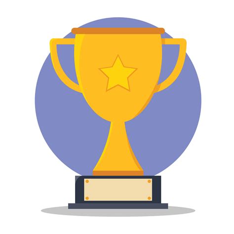 Trophy Vector Flat Style Illustration 17763478 Vector Art at Vecteezy