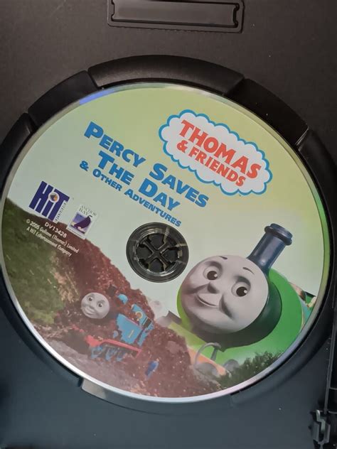 Thomas Friends Percy Saves The Day DVD 2005 With Toy Train