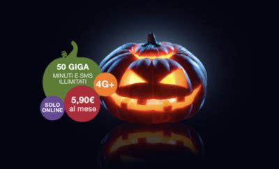 PosteMobile Creami WOW 50 GB è la tariffa esclusiva di Halloween