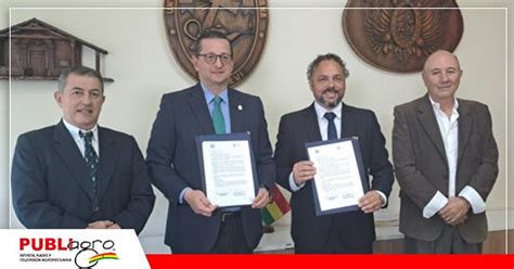 Crea Bolivia Y La Universidad Cat Lica Firman Un Convenio Publiagro