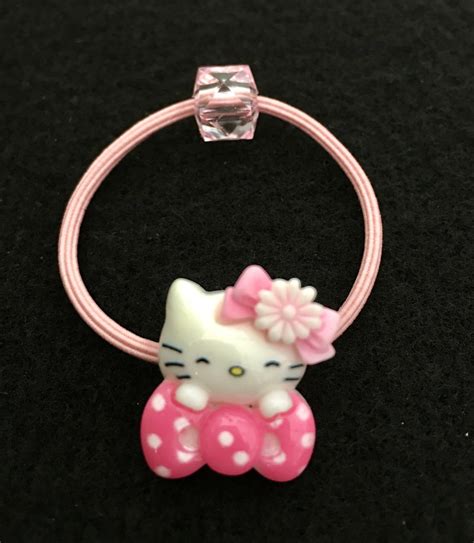 Happy Hello Kitty Hair Ties Etsy