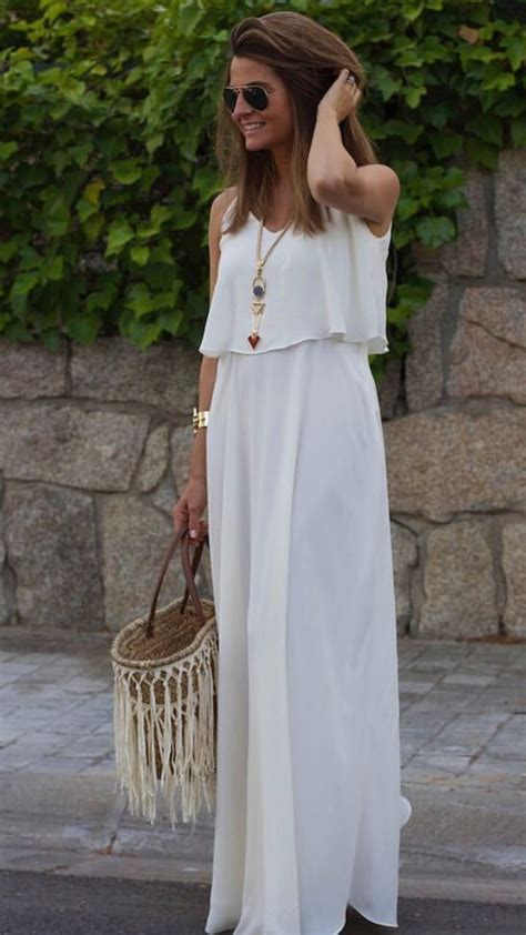 Pin De Beth Luc Em Look Branco Whites Looks Vestidos Look Branco