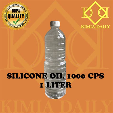 Jual Silicone Oil Minyak Silicon Pelumas Silicone 1000 CPS 1 Liter