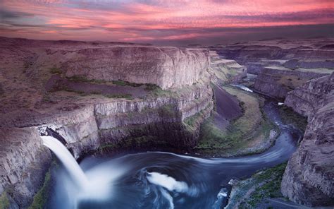 mountains, Landscapes, Nature, Waterfalls, Washington Wallpapers HD / Desktop and Mobile Backgrounds