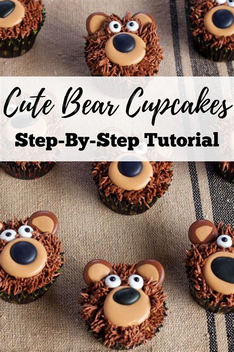 How To Make Easy Teddy Bear Cupcakes Artofit