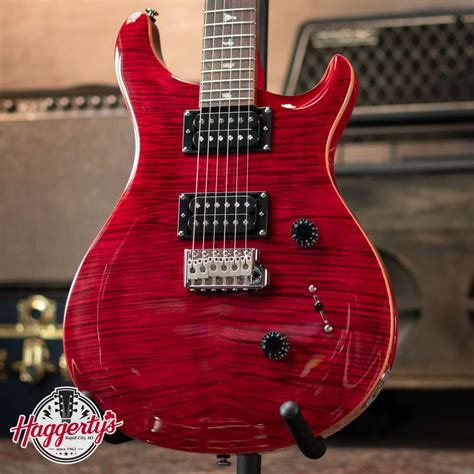 Prs Se Custom 24 Ruby Flame Maple Limited Run Of 1000 Guitars