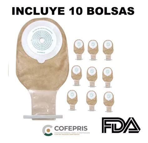 Bolsa Colostomia Recortable Mm Adulto Pzas Drenable