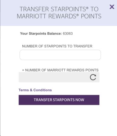 How To Transfer Points From Starwood Preferred Guest To Marriott