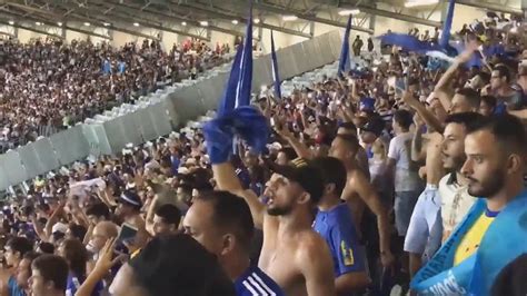 Torcida Do Cruzeiro Calando A Do Atl Tico No Mineir O Youtube