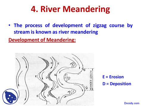 River Meandering - Engineering Geology - Lecture Slides | Slides ...