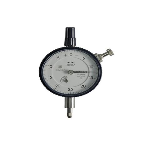 Mitutoyo 2922A Series 2 Dial Indicator Lug Back ANSI AGD 0 25 0 0