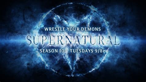 Supernatural Season 9 Title Card Wallpaper