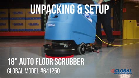 Global Industrial Floor Scrubber Manual