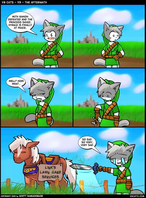 Vg Cats I Cant Believe Its Not Updated Zelda Funny Legend Of