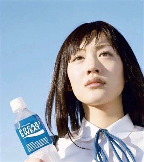 ケロリン ️ On Instagram “おはようございます☀ 綾瀬はるか” Pocari Sweat Print Ads Ayase