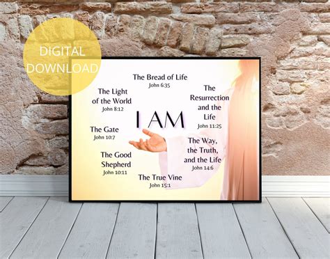 The Seven I AM Statements Of Jesus I Am The Bread Of Life I Am The