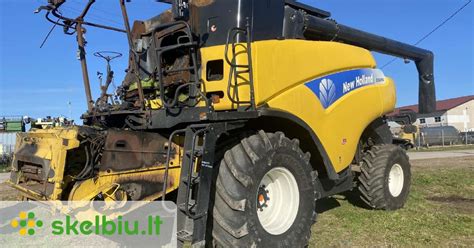 Kombainas New Holland Cr9080 Ardomas Dalimis Skelbiu Lt