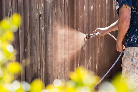 Spray It Right How To Thin Fence Paint For A Sprayer Flashy House