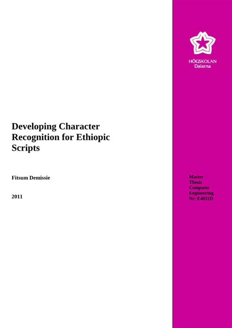 Pdf Developing Character Recognition For Ethiopic Scripts Dokumen Tips