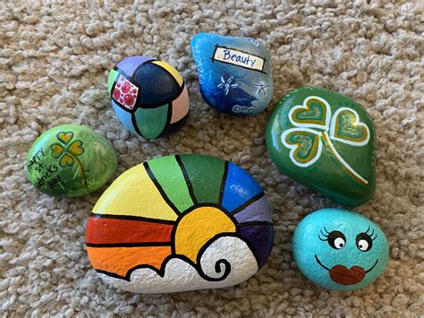 Pin By Amber Wangemann On Rock Art Rock Crafts Rock Painting Art