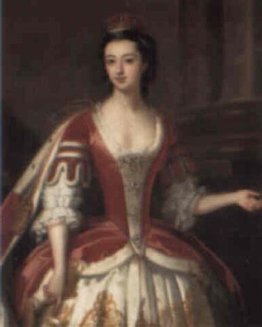 Portrait Of Lady Margaret Tufton Countess Of Leicester By Johan