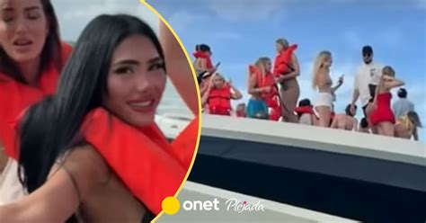 Influencerki w bikini szalały na wartym miliony jachcie Nagle zaczął tonąć Plejada pl