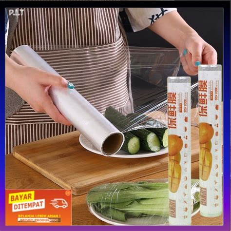 Plastik Wrap Pembungkus Makanan 30cm X 10mtr Food Wrapping Roll Food