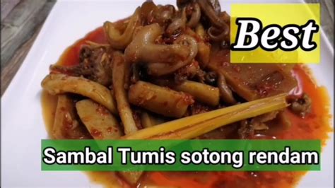 Sambal Tumis Sotong Rendam Alamak Bestnya Pedas 27 Youtube