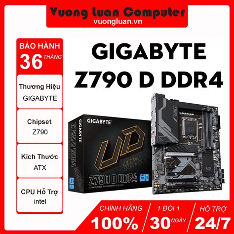 Mainboard Gigabyte Z790 D DDR4 Vương Luân Computer