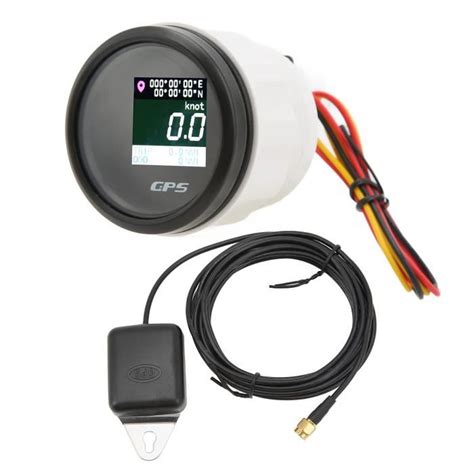 Akozon Compteur Kilom Trique Num Rique Compteur De Vitesse Gps Mm