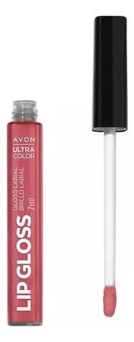 Brillo De Labios Gloss Labial Avon Ultra Color Nude Glow 7 Ml