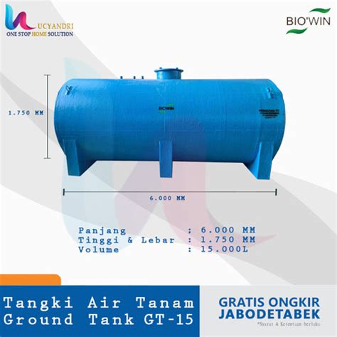 Jual Tangki Air Tanam L Tandon Toren Tanki Pendam Gt Ground