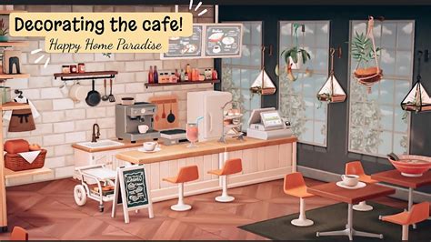 Lets Build The Cafe On Happy Home Paradise Animal Crossing New