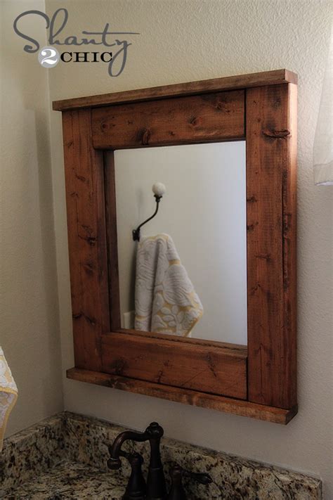 Diy Wood Mirror Frame