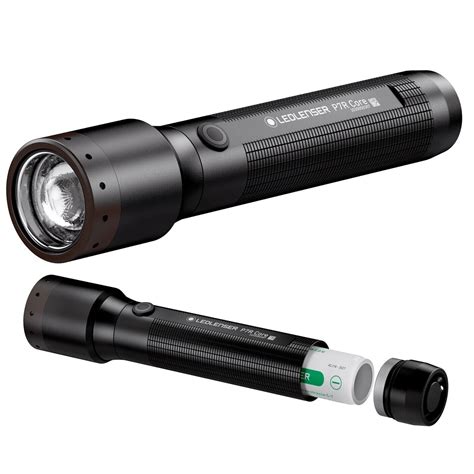 Ledlenser P R Core Rechargeable Torch Camping Plus