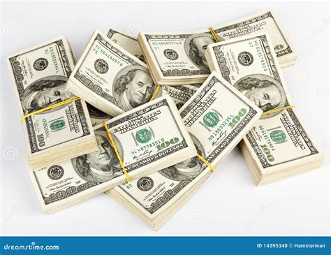 On Paquet Des Usa Dollars De Billets De Banque Photo Stock Image