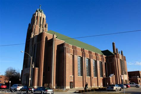 Holy Trinity Roman Catholic Church Bloomington Illinois St Louis Patina