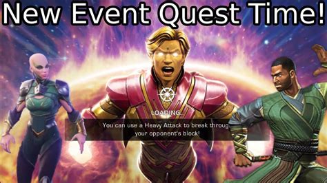 Live New Event Quest Adam Warlock And Moondragon Marvel Contest Of Champions Youtube